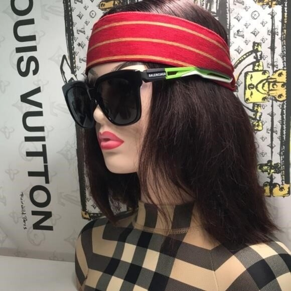 New Authentic Chic Black Sunglasses BB0025SA 004 - Picture 1 of 13